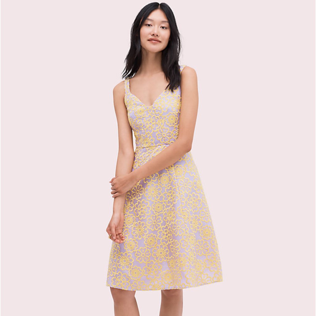 Kate Spade Floral Organza Dress